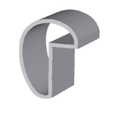 Bandeau Aluminium Forte Section - CLOISO COMPACT
