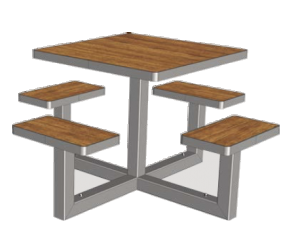 TABLE TA201CP4 - CLOISO COMPACT