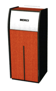 POUBELLE PORTE PLATEAU 1